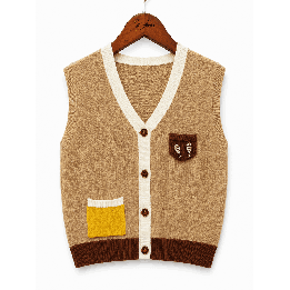 Soft Knit Half Sweater Cardigan
