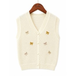 Soft Knit Half Sweater Cardigan