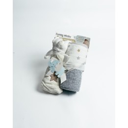 Baby Plush Blanket & Teddy Bear Soft - Cozy Gift Set