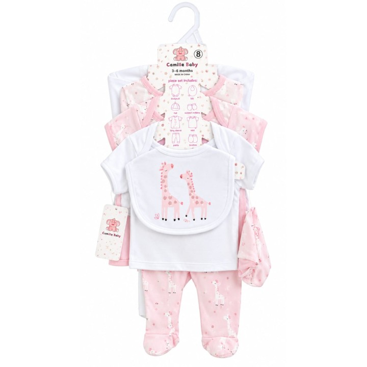 Baby Essentials 8-Piece Newborn Gift Set