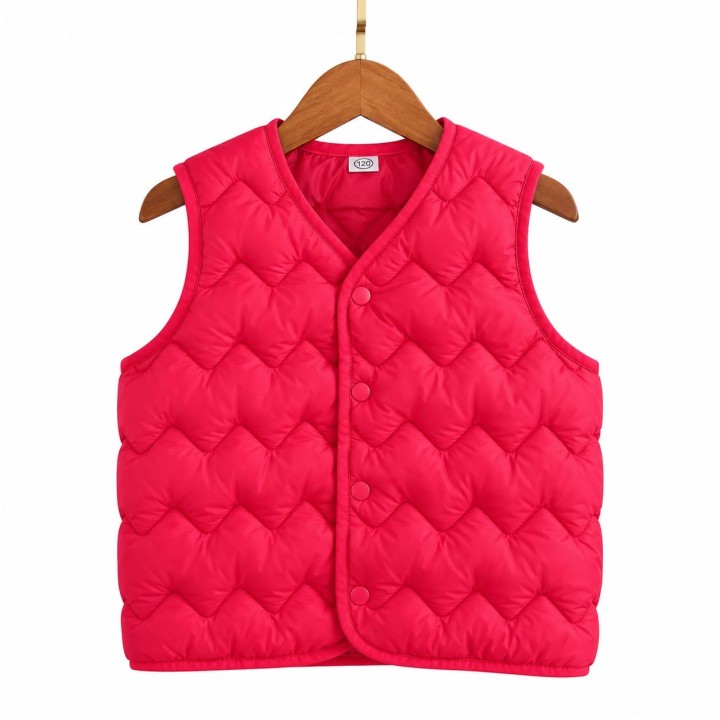 Kids Lightweight Down Half Jacket