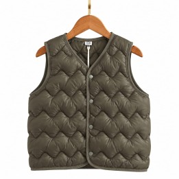 Kids Lightweight Down Half Jacket