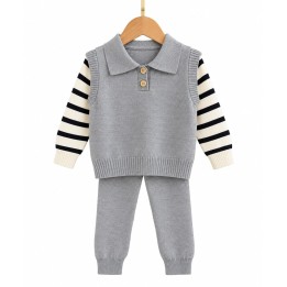 Cool Woolen Sweater & Trouser Set