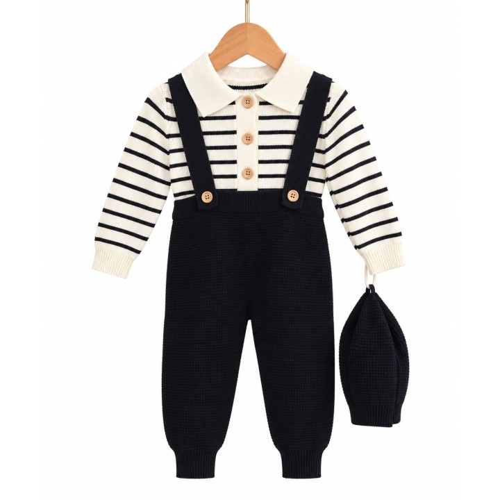 Cool Woolen Sweater & Trouser Set