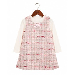 Tweed Dress with Inner Top