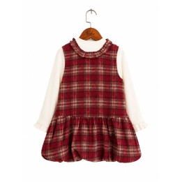Woolen Dress with Inner Top
