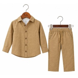 Classic Shirt, T - Shirt & Trouser Set