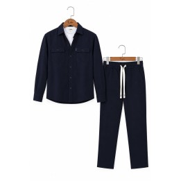 Classic Shirt, T - Shirt & Trouser Set