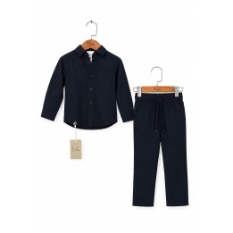 Classic Shirt, T - Shirt & Trouser Set