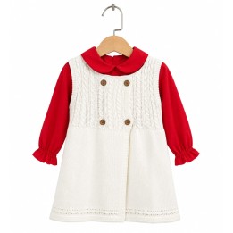 Woolen Dress & Shirt Set