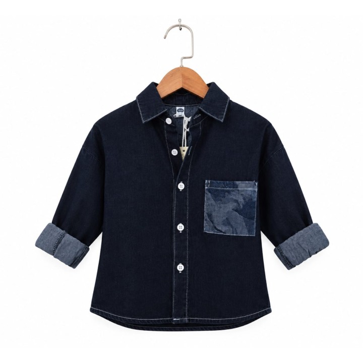 Classic Denim Shirt Jacket