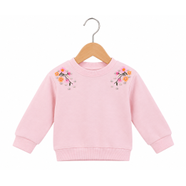 Floral Embroidered Sweatshirt