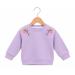 Floral Embroidered Sweatshirt